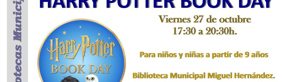 HARRY POTTER BOOK DAY 2023